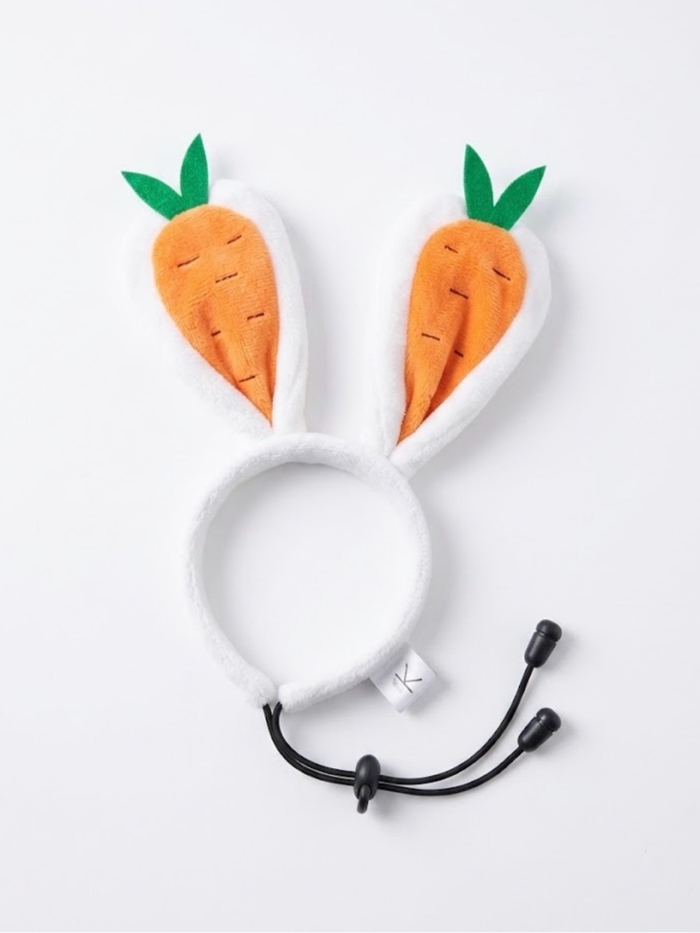 Like New - Pet Bunny Ears Carrot Headband Costume - Unbranded